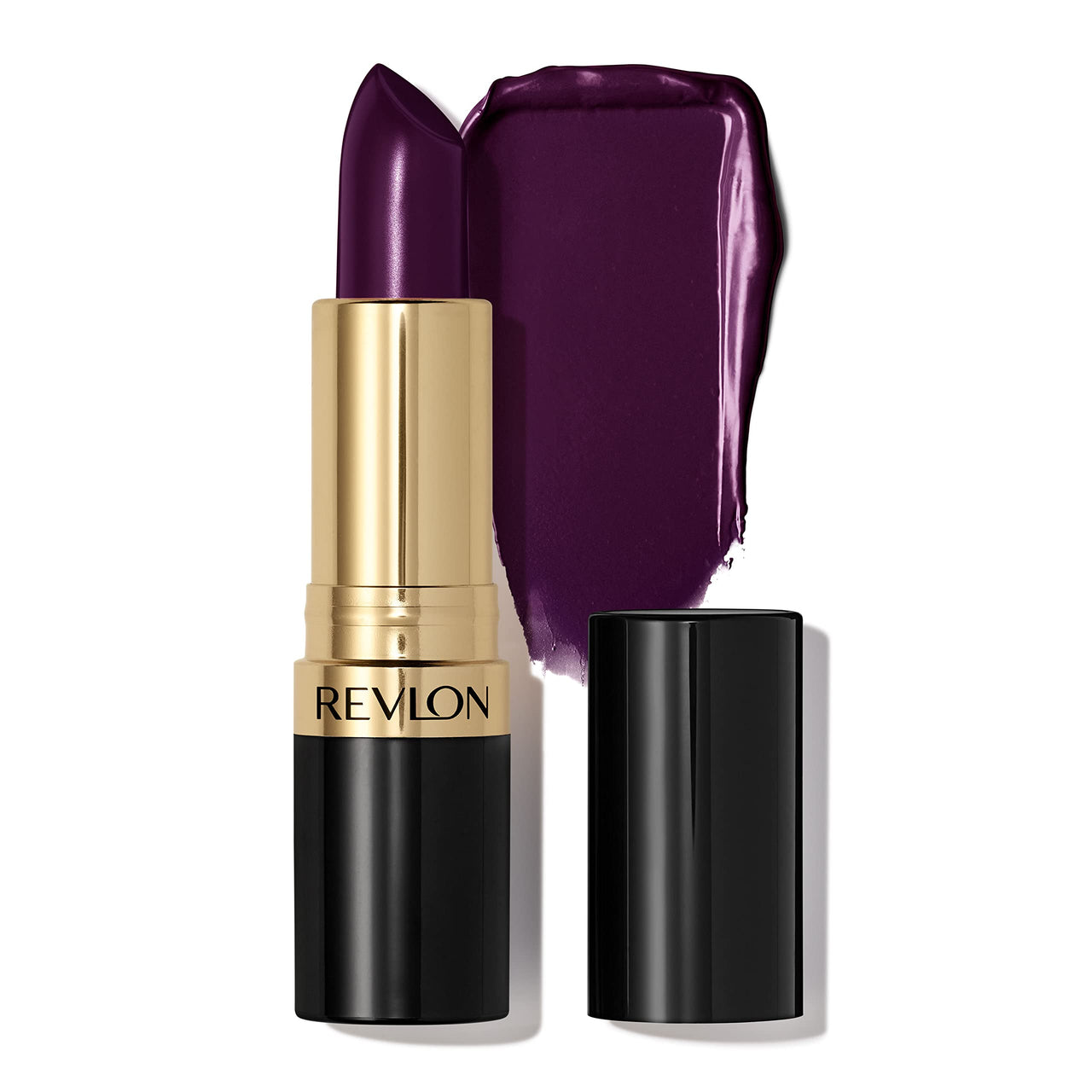 Revlon Super Lustrous Lipstick, Creamy Formula For Soft, Fuller-Looking Lips, Moisturized Feel, 663 Va Va Violet, 0.15 oz