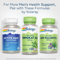 Thumbnail for Solaray Tongkat Ali 400 mg - Longjack Tongkat Ali for Men - Herbal Support for Men's Health and Vitality - Vegan, Non-GMO, Lab Verified - 60 Servings, 60 VegCaps