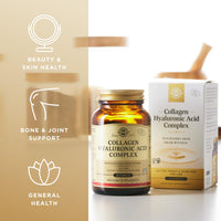 Thumbnail for Solgar Collagen Hyaluronic Acid Complex - 30 Tablets, Pack of 2 - Non-GMO, Gluten Free, Dairy Free - 60 Total Servings