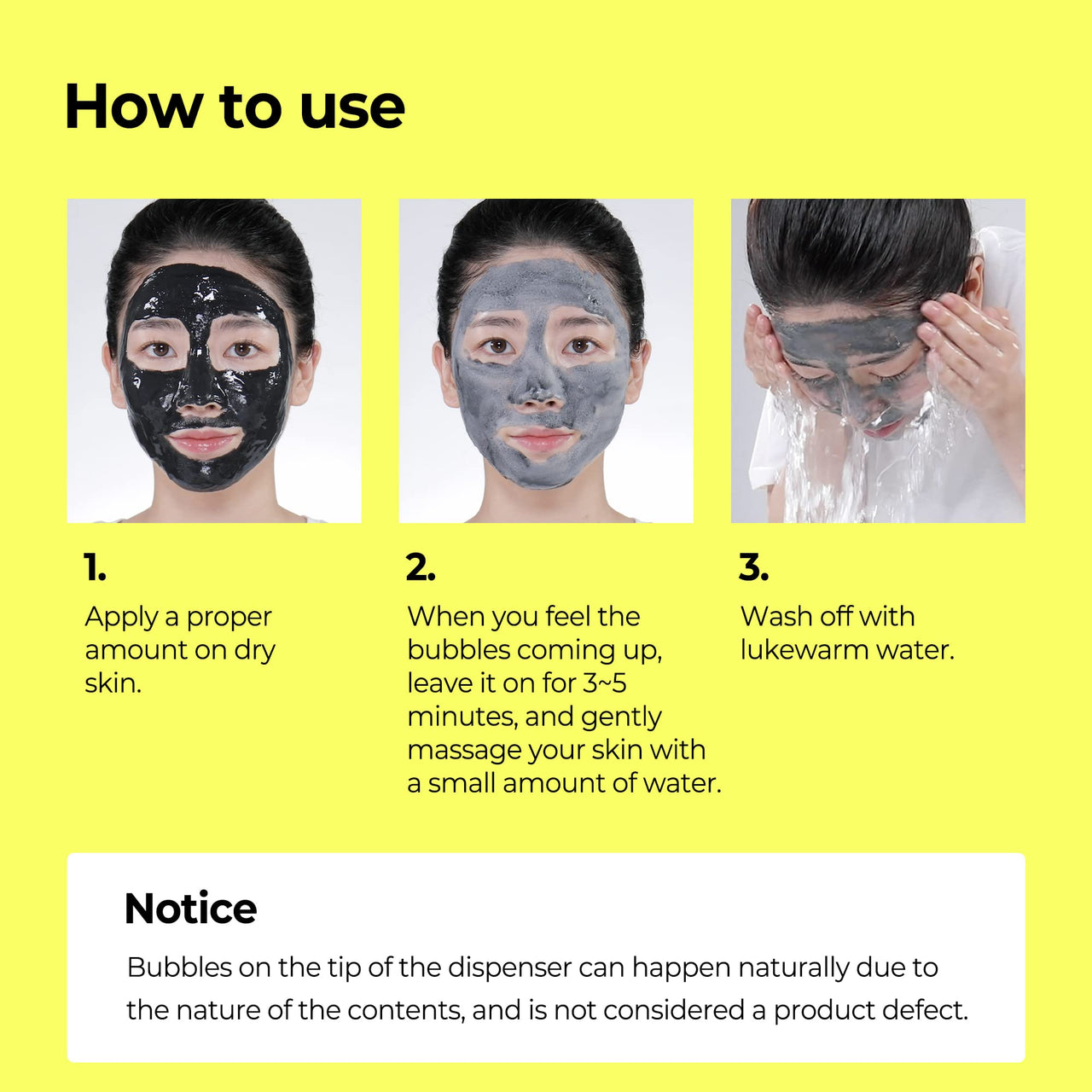 SOME BY MI Charcoal BHA Pore Clay Bubble Mask – 4.23oz, 120g – Korean Exfoliating Face Wash & Bubble Face Mask – Salicylic Acid Cleanser for Sebum and Pore Care with Natural BHA – Korean Skin Care