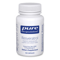 Thumbnail for Pure Encapsulations Resveratrol - Cardiovascular, Cellular Health & Memory Support* - 40 mg Trans-Resveratrol - Antioxidants Supplement - Gluten Free & Non-GMO - 120 Capsules