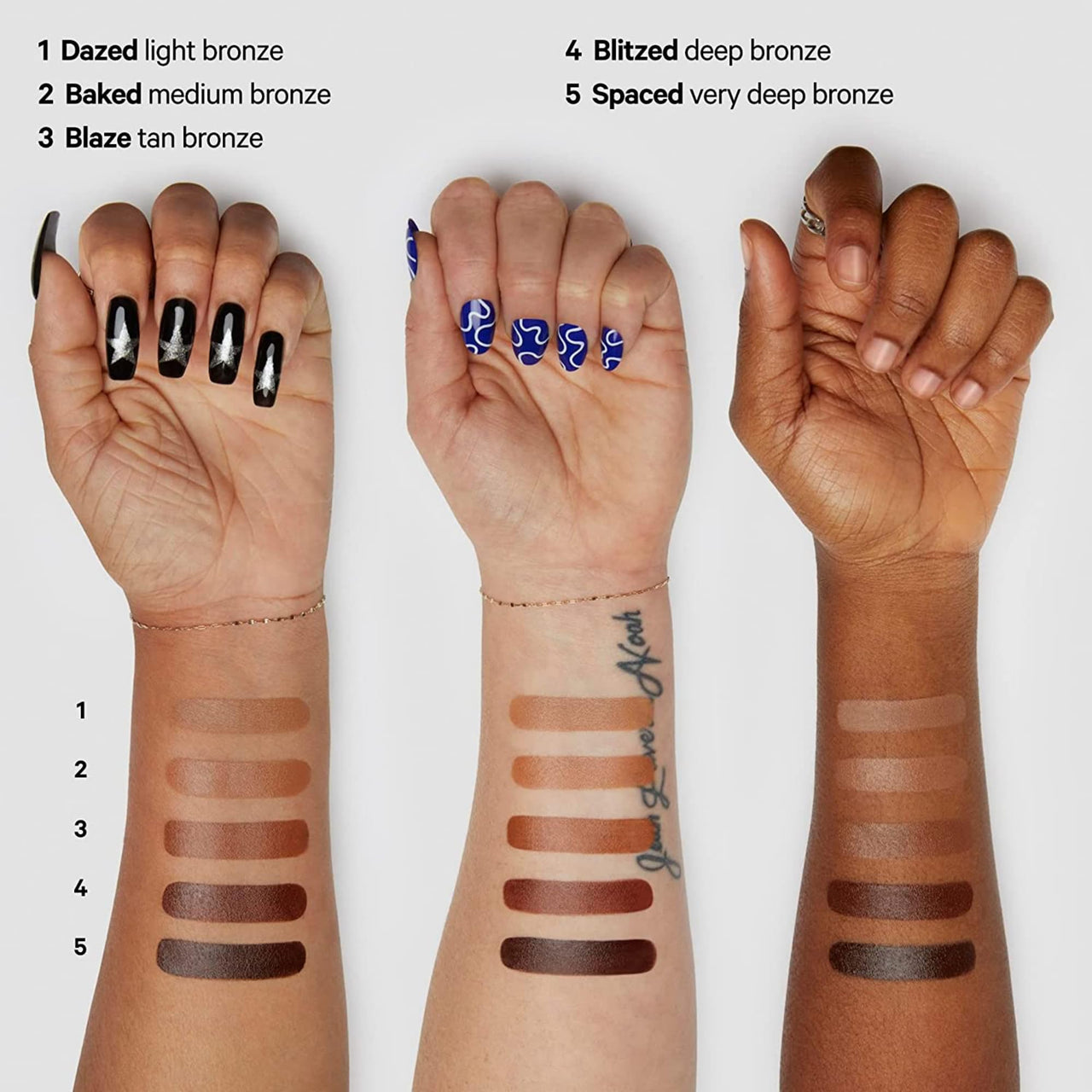 Milk Makeup Matte Bronzer, Spaced (Very Deep Bronze) - 0.19 oz - Cream Bronzer Stick - Buildable, Blendable Color - Matte Finish - 1,000+ Swipes Per Stick - Vegan, Cruelty Free