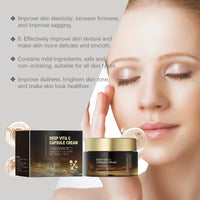 Thumbnail for Deep Vitamin C Golden Capsule Face Moisturizer | Liposome Capsules For Wrinkles & Skin Radiance |Vitamin C Lotion for Instant Glow| Transparent Gel for Glow Hydration (1 pcs)