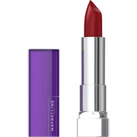 Thumbnail for Maybelline Color Sensational Lipstick, Lip Makeup, Cream Finish, Hydrating Lipstick, Nude, Pink, Red, Plum Lip Color, Plum Rule, 0.15 oz; (Packaging May Vary)