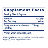 Thumbnail for Life Extension DHEA 15 mg – Hormone Balance Supplement, Memory, Muscle Mass and Bone Density Support, Healthy Sex Drive, Gluten-Free, Non-GMO, 100 Capsules