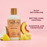Thumbnail for SheaMoisture Curl & Style Milk Coconut & Hibiscus with Silk Protein & Neem Oil for Thick, Defined, Curly Hair Fair Trade, Sulfate-Free 8 oz