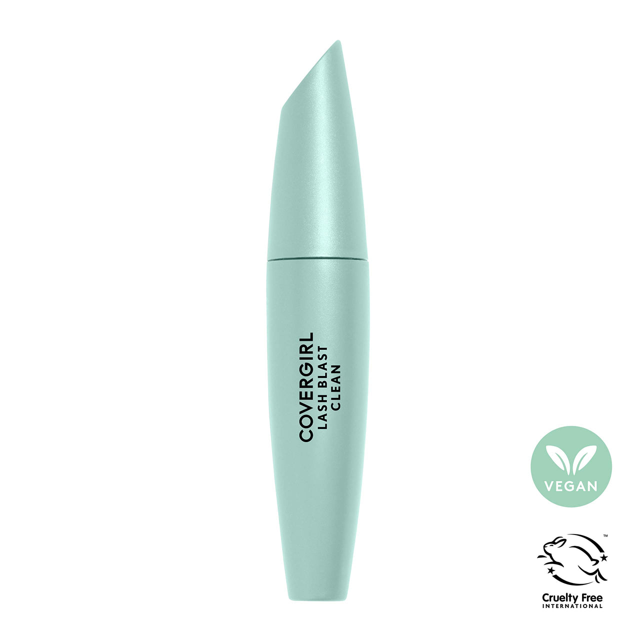 CoverGirl Lash Blast Clean Volume Mascara, Vegan Formula, Volumizing, Smudge-Proof, Black, 1 Count