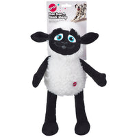 Thumbnail for SPOT Baa Baa Black Sheep Plush Dog Toy - Cute and Cuddly Fleece Toy with Squeaker for Medium to Large Dogs and Puppies, 13in Black and White Lamb