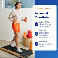 Thumbnail for Pure Encapsulations Ascorbyl Palmitate | Vitamin C Supplement to Support Iron Absorption and a Healthy Immune System* | 180 Capsules