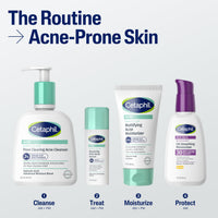 Thumbnail for Cetaphil Gentle Clear Pore Clearing Acne Cleanser, Foaming Gel Cleanser for Sensitive, Acne-Prone Skin, 8 Fl Oz Pump Bottle, 2% Salicylic Acid, Gently Exfoliates, Dermatologist Recommended Brand