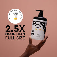 Thumbnail for PATTERN Beauty by Tracee Ellis Ross Hydration Shampoo w Honey, Aloe Vera, Biotin and Tea Tree Leaf Oil for Curly Hair 3a-4c, 25 Fl Oz