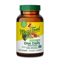 Thumbnail for MegaFood Multivitamin for Women 55+ One Daily Womens Multivitamin with Vitamin D3, C, Zinc & Bioavailable Vitamin B12 & Folate - Healthy Aging, Brain & Bone Health, Vegetarian, 90 Tablets