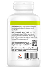 Thumbnail for Kyolic Aged Garlic Extract Formula 300 Cardiovascular Health, Vegan, 360 Capsules