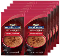 Thumbnail for Ghirardelli Double Chocolate Hot Cocoa Mix, 0.85-Ounce Packets (Pack of 10)