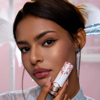 Thumbnail for Flower Knows Butterfly Cloud Collar Glossy Lipstick,Hydrating Solid Lip Gloss,Moisturizing Red Tinted Lip Balm,Long Lasting Lip Gloss in Balm for Girls&Women,(C07 Red Bean)
