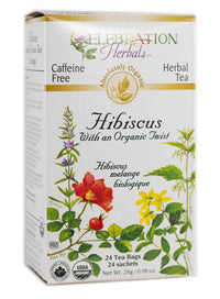 Thumbnail for CELEBRATION HERBALS Hibiscus Organic Twist 24 Bag, 0.02 Pound