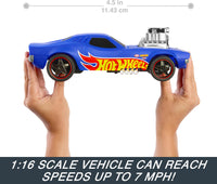 Thumbnail for Hot Wheels 1:16 Scale RC Rodger Dodger Toy Car, Special 50th Anniversary Edition Remote Control Vehicle