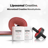 Thumbnail for Codeage Liposomal Creatine Powder Supplement, Pure Creatine Monohydrate 5000mg, Pre Workout & Post Workouts - Unflavored Creatine, Micronized Creatine Powder - Creatinine for Sports - 30 Servings