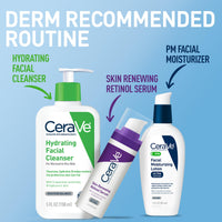 Thumbnail for CeraVe PM Facial Moisturizing Lotion, Night Cream with Hyaluronic Acid and Niacinamide, Ultra-Lightweight, Oil-Free Moisturizer for Face, 3 Ounce