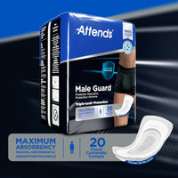 Thumbnail for ADMG20 - Attends Discreet Men's Guards, 20 Count (x6)