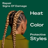 Thumbnail for SheaMoisture Shampoo & Conditioner Set + Leave-in Conditioner, Amla Oil, Bond Repair Hair Treatment for Dry, Damaged Hair, Anti-Frizz Products for Curly Hair