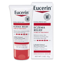 Thumbnail for Eucerin Eczema Relief Flare-up Treatment - Provides Immediate Relief for Eczema-Prone Skin - 2 oz. Tube