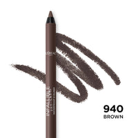 Thumbnail for L'Oreal Paris Makeup Infallible Pro-Last Pencil Eyeliner, Waterproof and Smudge-Resistant, Glides on Easily to Create any Look, Brown, 0.042 oz.
