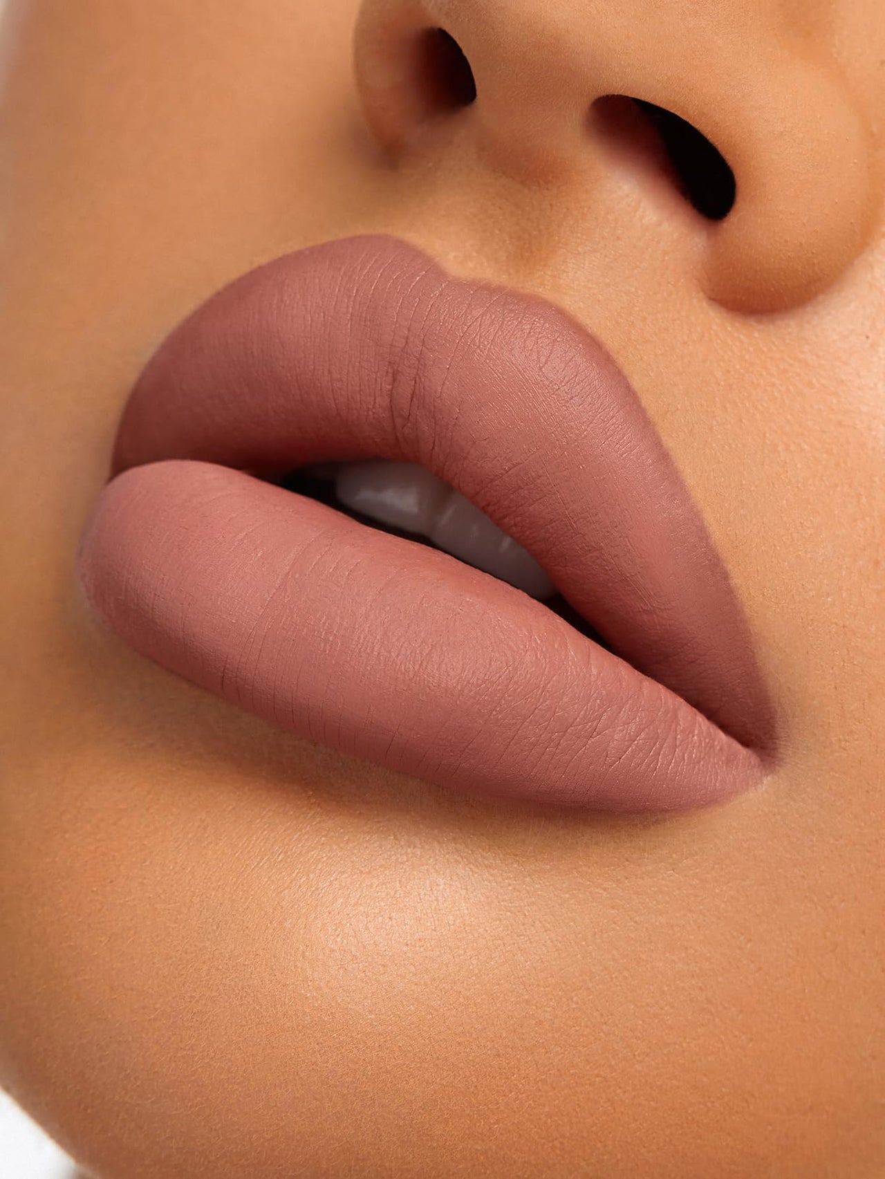 SHEGLAM Matte Allure Liquid Lipstick Long Lasting High Pigment Lipstick Nourishing Sunflower Oil Reduce Lip Care-Naked Brunch