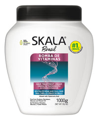 Thumbnail for Skala Expert Bomba de Vitaminas, SOS Fortalecimento dos Fios, Brazilian Hair Vitamin Treatment 35.2Oz