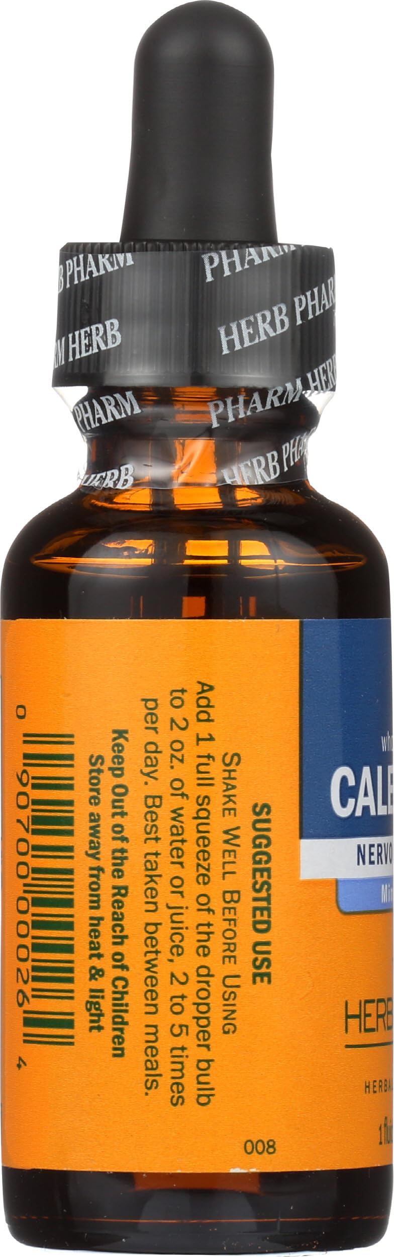 Herb Pharm Certified Organic Calendula Liquid Extract for Minor Pain Support - 1 Ounce