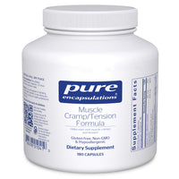 Thumbnail for Pure Encapsulations Muscle Cramp/Tension Formula | Hypoallergenic Supplement to Reduce Occasional Muscle Cramps/Tension and Promote Relaxation* | 180 Capsules