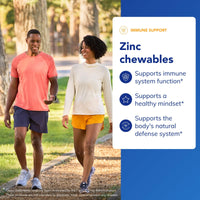 Thumbnail for Pure Encapsulations Zinc Chewables | Supplement for Immune System Support, Growth and Development, and Wound Healing* | 100 Chewable Tablets | Natural Orange Flavor