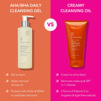 Thumbnail for Dr Dennis Gross Vitamin C Lactic Creamy Cleansing Oil, Removes Makeup & SPF, 6 Fl Oz