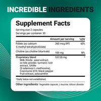 Thumbnail for Dr. Berg Liver Cleanse Detox Capsules w/Unique Blend of Milk Thistle, Ox Bile & Folate - Liver Supplement Includes Turmeric, Black Pepper & Choline - 60 Capsules