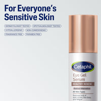 Thumbnail for Cetaphil Healthy Renew Hydrating Eye Gel Serum 0.5 Oz, 24Hr Under Eye Cream for Anti Aging, Reduces the Appearance of Dark Circles and Wrinkles, Retinol Alternative Peptide Serum, For Sensitive Skin