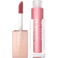 Thumbnail for Maybelline Lifter Gloss, Hydrating Lip Gloss with Hyaluronic Acid, High Shine for Plumper Looking Lips, Brass, Pink Neutral, 0.18 Ounce