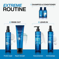Thumbnail for Redken Extreme Anti-Snap Anti-Breakage Leave-In Treatment For Distressed Hair - Fortifies & Helps Reduce Breakage, Infused With Proteins