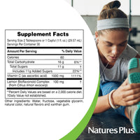 Thumbnail for NaturesPlus Liquid Vitamin C - 1000 mg, 30 fl oz - with Lemon Bioflavonoids - Vegetarian, Gluten Free - 30 Servings