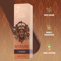 Thumbnail for Juvia's Place Nubian Earth Matte Lipstick Sheeba - Hydrating Long-lasting Lipstick, Richly Pigmented Lip Makeup, Creamy with Matte Finish Beauty & Lip Care Product