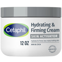 Thumbnail for Cetaphil Skin Activator Hydrating & Firming Body Cream 12oz, Mandelic Acid (AHA) and Centella Asiatica (CICA) Cream, Hydrates and Firms Aging Skin, Anti-Aging Skincare, 12 oz