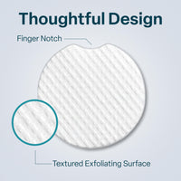 Thumbnail for Glycolic Acid 20% Resurfacing Pads for Face & Body with Vitamins B5, C & E, Green Tea, Calendula, Allantoin - Exfoliates Surface Skin and Reduces Appearance of Fine Lines and Wrinkles - Peel Pads