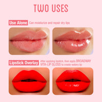 Thumbnail for Ruby Kisses Broadway Vita-Lip Clear Lip Gloss (5 Pack Mint, Rosehip, Coconut, Argan Oil, Mango Butter), Ultra-Hydrating & Soothing Formula with Vitamin Oils, High-Shine Non-Sticky Finish Lip Balm