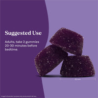 Thumbnail for Natrol Sleep + Restore Magnesium Glycinate Blend Gummies with Melatonin 5mg - Calm Magnesium with GABA, Botanical Blend, Cherry Flavor, 60 Gummies