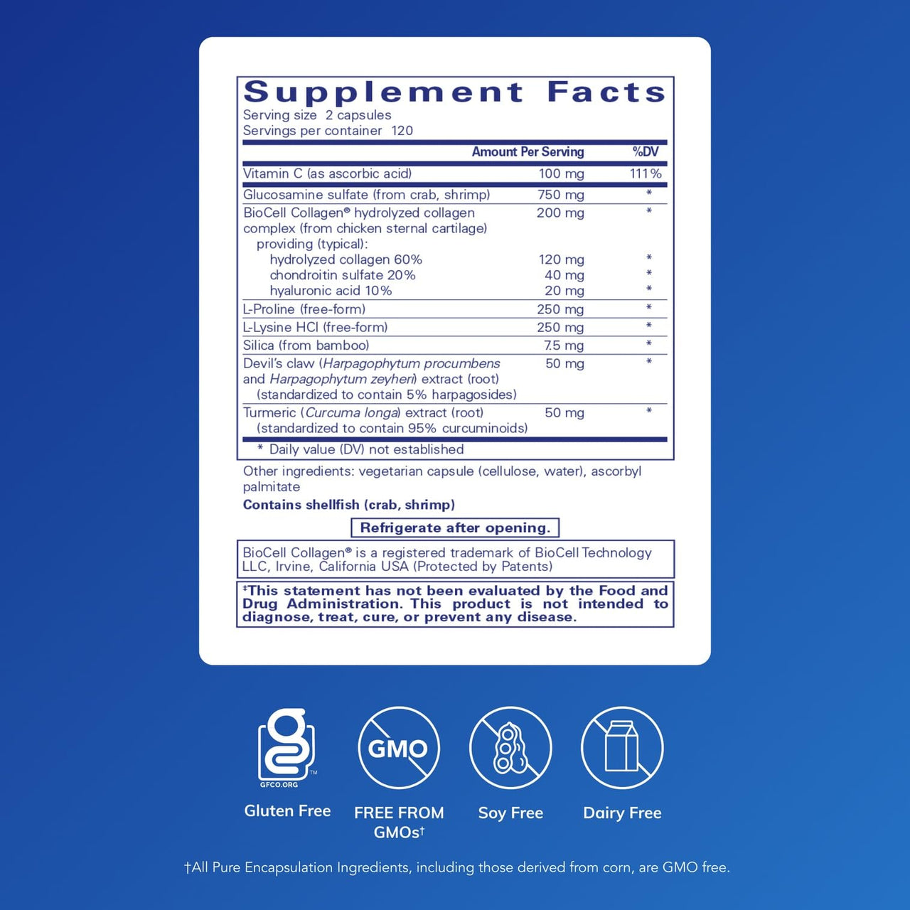 Pure Encapsulations - Ligament Restore - Dietary Supplement Helps Maintain Healthy Tendons, Ligaments and Joints - 240 Capsules
