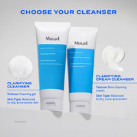 Thumbnail for Murad Acne Control Clarifying Cleanser – Salicylic Acid & Green Tea Formula for Acne, Deep Pore Cleansing, Oil Control & Breakout Prevention for Clear, Balanced, Healthy-Looking Skin – 2 Fl Oz