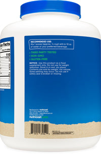 Thumbnail for Nutricost Organic Pea Protein Isolate Powder (5LBS) - Unflavored, Certified USDA Organic, Protein from Plants, Vegetarian Friendly, Gluten Free, Non-GMO