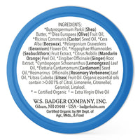 Thumbnail for Badger Cuticle Care, 100% Organic Cuticle Cream for Natural Nail Care, Soothe & Restore Dry & Splitting Cuticles, Rich Shea Butter, Light Citrus Scent, .75oz Tin, 3-Pack