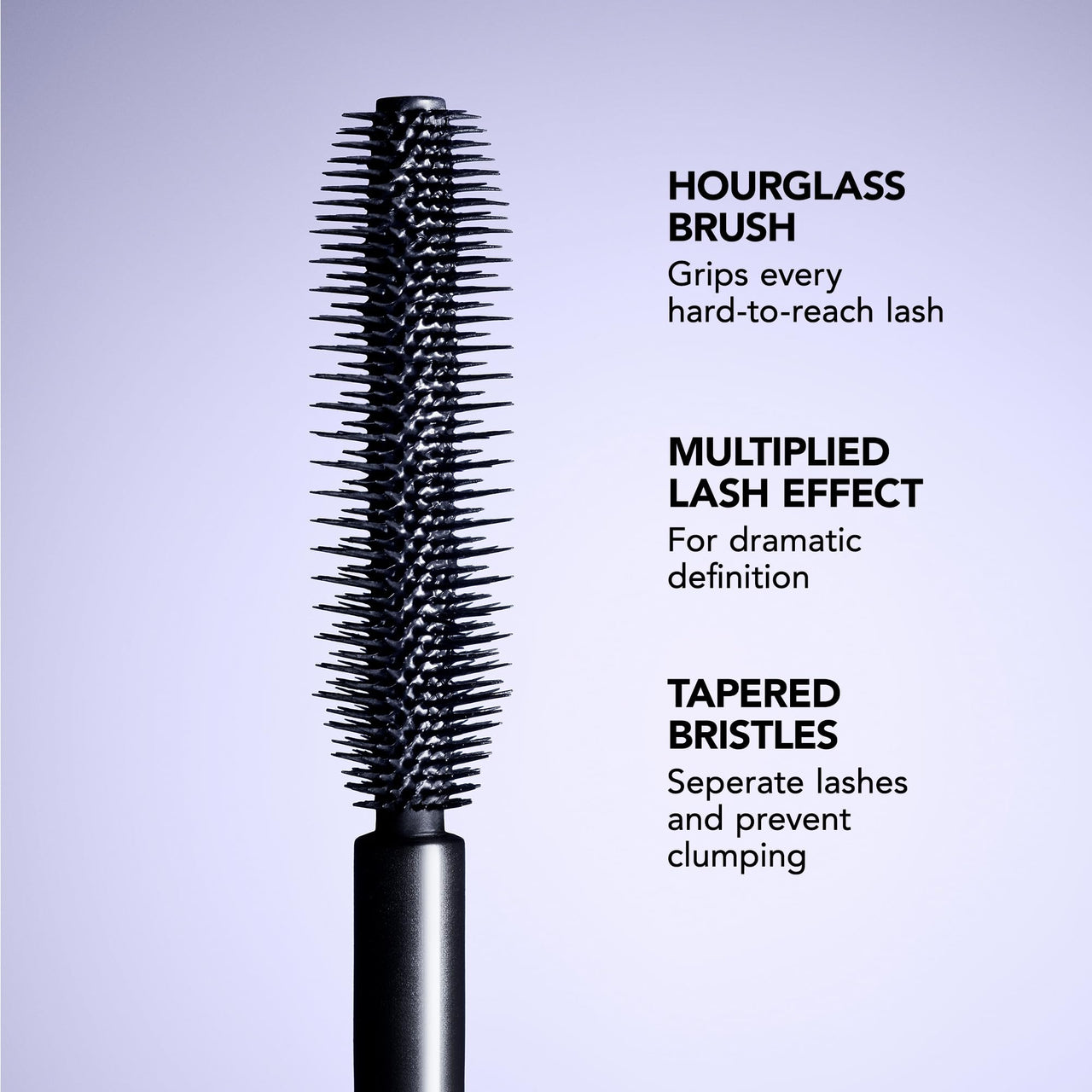 BUXOM Lash Volumizing Mascara, Blackest Black, Full Size