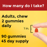 Thumbnail for Nature Made Fish Oil Omega 3 Gummies, Omega 3 Fish Oil Supplements, Healthy Heart Support, 90 Gummies, 45 Day Supply
