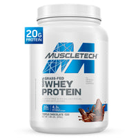 Thumbnail for Muscletech Grass-Fed Whey Protein Powder (Triple Chocolate, 1.8LB) - Whey Protein Smoothie & Milk Shake Mix Supports Muscle Gain & Recovery - 20g of Whey Protein for Women & Men - Non-GMO, Gluten-Free